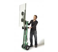 Gerbeur élévateur Tiller® électrique tout terrain avec accessoire ventouse 75 à 120 kg - Charge utile en kg au choix