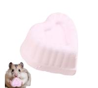 Gerbil Jouets à mâcher pour hamster - Forme amusante comestible - Friandises naturelles pour lapin, écureuil, furet, souris, exercices d'enrichissement interactifs, soulagement de l'ennui