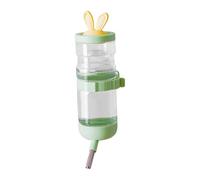 Gerbil Water Bottle, Chinchilla Suspended No Drip Drinker, Wall Mount Feeder, Feeding Bottle 9.84x3.94x3.94 inches for Mice, Hedgehog, Small Pets, Dog, Cat, Cage Hydration Supplies
