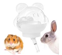 Gerbil Water Bottle, Magnetic Hamster Bottle Dispenser, 3.94x3.43x5.12in Leak-Proof Feeder Waterer, Easy Clean Cage Accessories for Mice Hedgehog Bunny Chinchilla Small Animal Pets