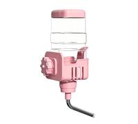 Gerbil Water Bottle, No Drip Drinking Dispenser, 750ml Pet Hydration Unit, Small Animal Water Feeder, for Pet Parents Animal Lovers Keepers Shops Living Room Bedroom Study Home Office Apartment Use