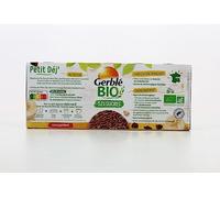 GERBLE BIO - Biscuit Petit-Déjeuner Gourmand Choco Banane, Texture Fondante, Boîte 132g - Lot de 4