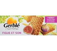 Gerblé Biscuits Figue et Son 210 g - Lot de 6