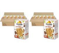 GERBLÉ - Biscuits Lait Chocolat Pépites Fondantes - Réduit en Sucres - Source de Magnésium - Cacao Durable - Sans Huile de Palme - 72 biscuits (36 paquets de 4)