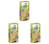 Gerblé Biscuits Petit Déjeuner Céréales Chocolat - Sans Gluten & Sans Lactose - Encas Équilibré et Gourmand à Emporter, 16 Biscuits Individuels, 200 g (Lot de 3)