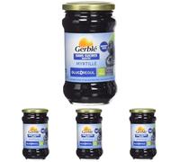 Gerblé Confiture Myrtille 320 g (Lot de 4)