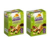 Gerblé Crousti'Pause Cacao, Sans Gluten, 10 Biscuits, 125 G, 194119 (Lot de 2)