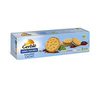 GERBLE - Fourré Cacao Sans Sucre 185G - Lot De 4 - Offre Special