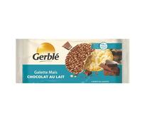 GERBLE Galette de maïs au chocolat au lait - 124 g