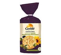 GERBLÉ - Galette Maïs Olives Herbes De Provence 123G - Lot De 3 - meilleure offre