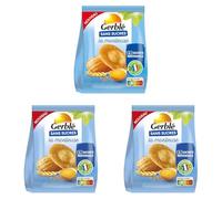 Gerblé La Moelleuse Sans Sucres - Gâteau Moelleux Individuel, Sans Huile de Palme, Format Pratique à Emporter 150g (6 sachets) (Lot de 3)
