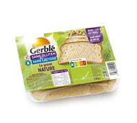 Gerblé Le Grand Nature Sans Gluten - Pain Moelleux Déjà Tranché, Riche en Fibres, Sans Huile de Palme, Farines de Riz, Maïs et Quinoa, 230 g