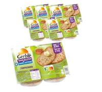 Gerblé Pain Campagnard Sans Gluten & Sans Lactose, Riche en fibres, Moelleux, Lot de 6 pains Campagnard, 6x350g, 199517
