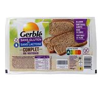 Gerblé Sans Gluten & Sans Lactose Pain Complet au Sarrasin 240g