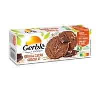 GERBLÉ SABLÉ QUINOA CACAO 132 G, GERBLE, LOT DE 4