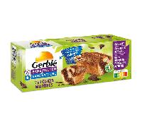 Gerblé Sans Gluten & Sans Lactose Mini Cakes Marbrés 200g