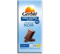 Gerblé sans Sucres Ajoutés Chocolat Noir 80g