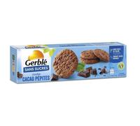 Gerblé Sans Sucres Cookie Cacao Pépites 130g