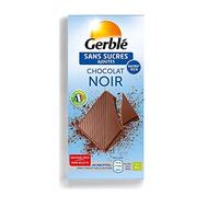 GERBLÉ - Tablette Chocolat Noir 80G - Lot De 4 - Offre Special