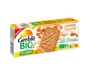 Gerblé Vitalité Sablés Caramel Épeautre Bio 130g