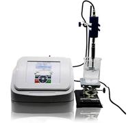 GerCxxly Mélangeur-disrupteur de cellules à ultrasons de Laboratoire,Homogénéisateur-émulsificateur,Enregistrement de Plusieurs Ensembles de données,Alarme de Panne Automatique,800W 8mmprobe