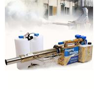 GerCxxly Pulvérisateur Désinfection Machine 15L,Machine de Brumisation Jet Pulsé Portable,Atomiseur D'aérosol pour Agricole,Intérieur et Extérieur Désinfection Yellow