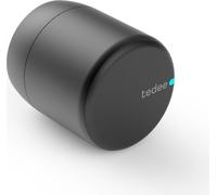 GERDA tedee GO serrure électronique, argent avec bouton graphite