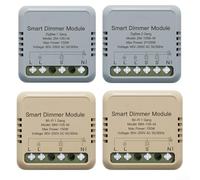 Gère efficacement la consommation d'énergie WiFi pour module de commutateur intelligent avec des fonctionnalités de surveillance basées sur l'application (variateur Wi-Fi 2 gang)