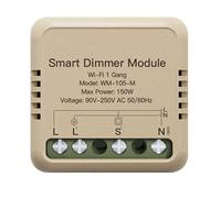 Gère efficacement la consommation d'énergie WiFi pour module de commutateur intelligent avec fonctions de surveillance basées sur l'application (variateur d'intensité Wifi 1 gang)