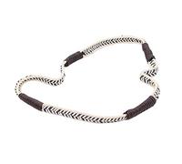 Gereiny Bande de Chapeau en Cuir Amérindien pour Fedora, Cow-Boy et Style Occidental avec Ceinture de Paille