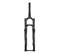 Gerenecic Fourche à Suspension pneumatique VTT, Frein à Disque, Fourche Avant réglable, Rebond, Tube Conique de 28,6 mm, Amortisseur de vélo de Descente, axe de 15 mm × 110 mm, Verrouillage