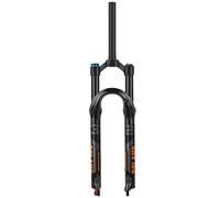 Gerenecic Fourche à Suspension pour vélo de 29 Pouces, Tube Droit de 1-1/8", Fourche pneumatique pour VTT, débattement de 120 mm, réglage du Rebond, Verrouillage Manuel/à Distance, Frein à d