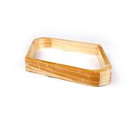 GEREP Billard Triangle Billard/billard de 57 mm 9 balles,triangle billard diamants de bois dur, convient aux balles de taille 2-1/4