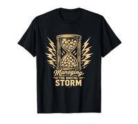 Gérer La Tempête Numérique Pro des Réseaux Sociaux T-Shirt