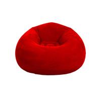 Gereton Pouf Gonflable Fauteuil Pouf en Tissu Doux Floqué, Canapé Sac Paresseux pour Extérieur et Intérieur, Siège pour Adultes et Enfants