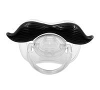 Gereton Sucette Bébé | Sucette Mignonne À Moustache Embrassable | Sucettes Mignonnes pour Bébé | Jouet Dentition en Silicone Souple | Sucette Fantaisie pour Bébés Et Tout-Petits Unisexe