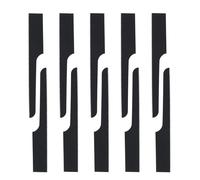 GERG-Lot de 10 lames de scie à corps à air 24 T 95 mm noir de rechange haute bimétallique pour scie à corps centrale de rechange pour une variété de matériaux de coupe