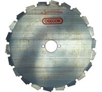 GERG-OREGON - Lame de Débroussailleuse 200mm pour Débroussailleuses & Scies d'Éclaircissement de 30cc+ avec Trou Central de 25,4mm - pour Végétation Épaisse, Bosquets & Tiges jusqu'à 20cm d'épaisseur