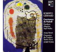 Gerhard - Cancionero De Pedrell/Pandora