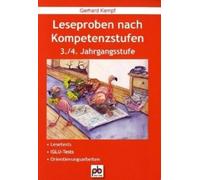 Gerhard Kempf Leseproben nach Kompetenzstufen: 3./4. Jahrgangsstufe (Poche)