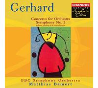 Gerhard, R. – Concerto pour orchestre / Symphonie n° 2 – CD – Import – NAXOS