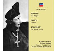 Gerhard: The Plague / Walton: Facade / Stravinsky: The Soldier's Tale [Cd] Au