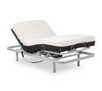 Geriafy - Pack Lit Électrique 90x190 cm | Matelas Orthopédique Viscoélastique 20 cm | Contrôle par Câble