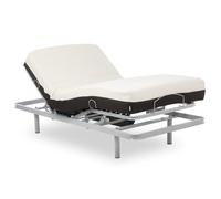 Geriafy - Pack Lit Électrique 90x190 cm | Matelas Orthopédique Viscoélastique 20 cm | Télécommande