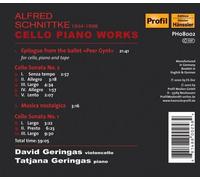 Geringas,David & Tatjana - Cellosonate 1+2/Epilog Peer Gy