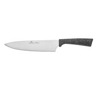 Gerlach 1760 Couteau de Chef en Acier Inoxydable - Poignée Ergonomique Soft Touch - 20 cm Smart Granit
