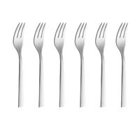Gerlach 1760 Fourchettes à Dessert Lot de 6 Acier Inoxydable Argentées