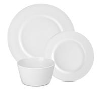 Gerlach 1760 Service de Table - Vaisselle 18 Pièces pour 6 Personnes - en Porcelaine - Assiettes et Bols Ronds Modern