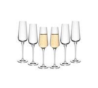 Gerlach 1760 Verres à champagne, lot de 6, 200 ml, verres à champagne, flûtes à champagne, verres à vin, passent au lave-vaisselle, modernes