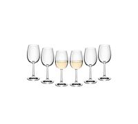 Gerlach 1760 Verres à vin Verres à vin blanc Lot de 6 verres à vin blanc 280 ml Verre à vin en cristal Passe au lave-vaisselle Débit
